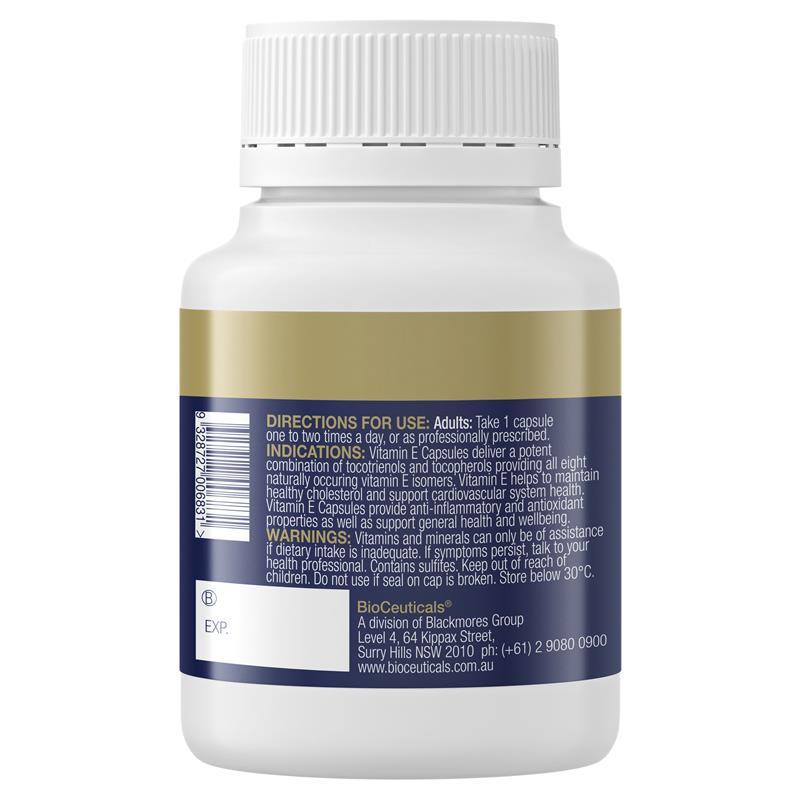 BioCeuticals Vitamin E 60 Capsules