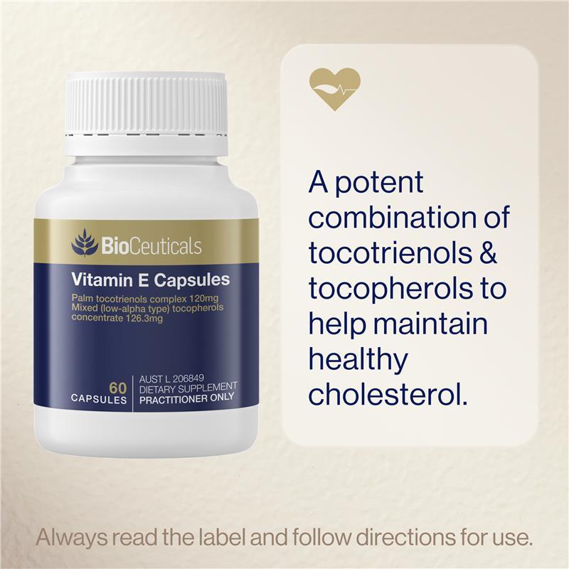 BioCeuticals Vitamin E 60 Capsules