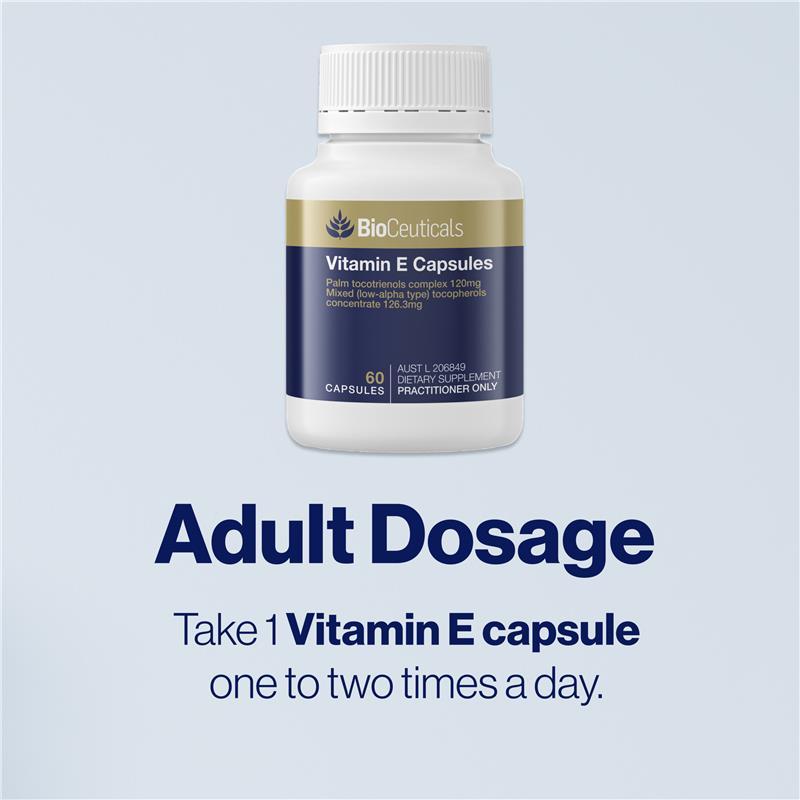 BioCeuticals Vitamin E 60 Capsules