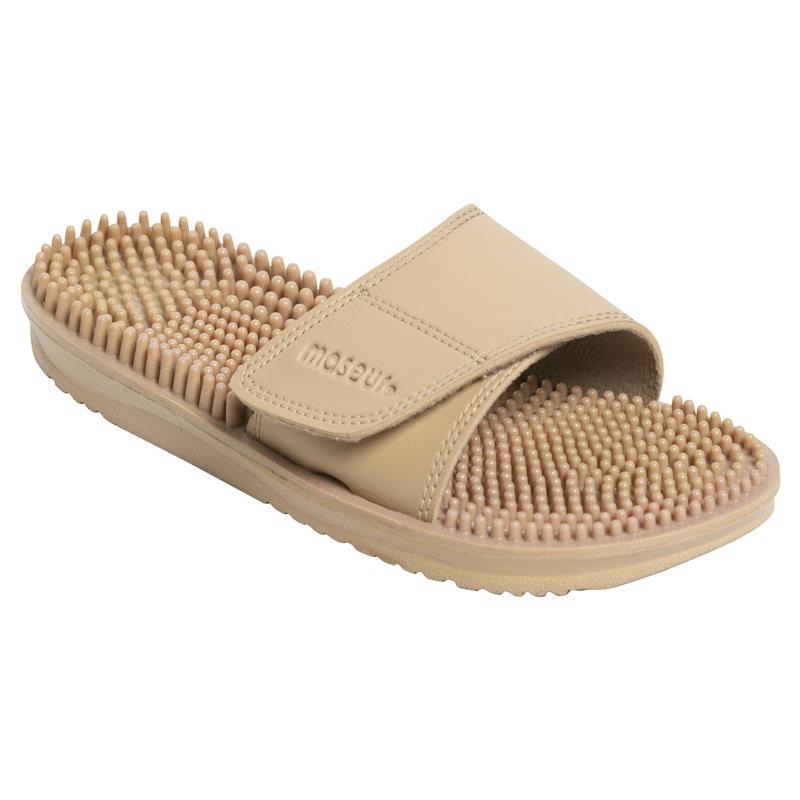 Maseur Invigorating Massage Sandal Beige Size 10