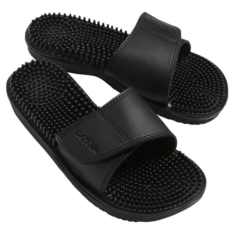 Maseur Invigorating Massage Sandal Black Size 6