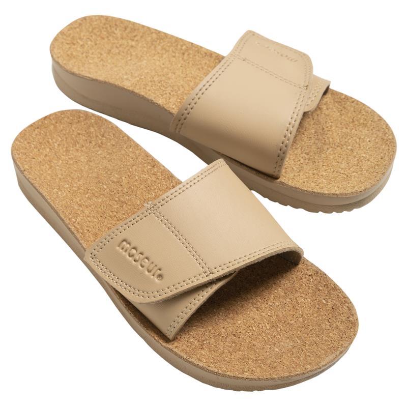 Maseur Gentle Massage Sandal Beige Size 10 Unisex