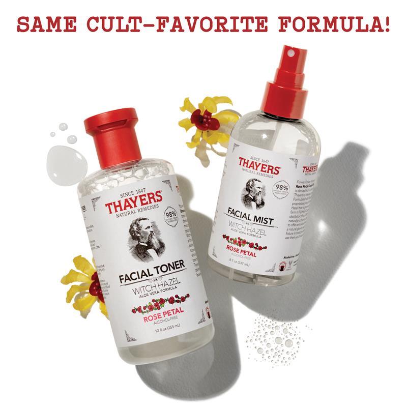 Thayers Rose Petal Alcohol-Free Mist Toner 237ml 