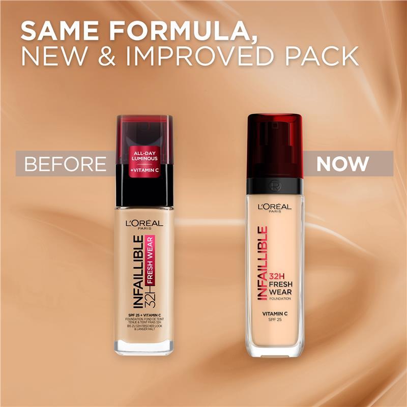 L'Oreal Paris Infallible 32H Freshwear Foundation 210