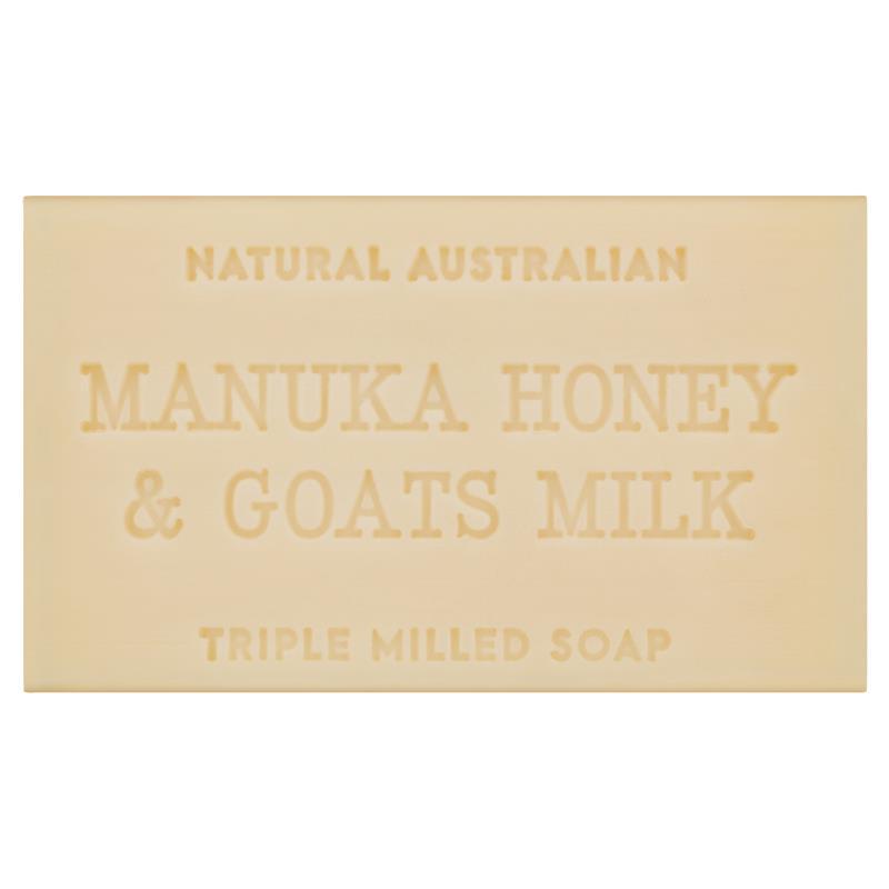 Australian Triple Milled Soap Manuka Honey & Goats Milk 200g