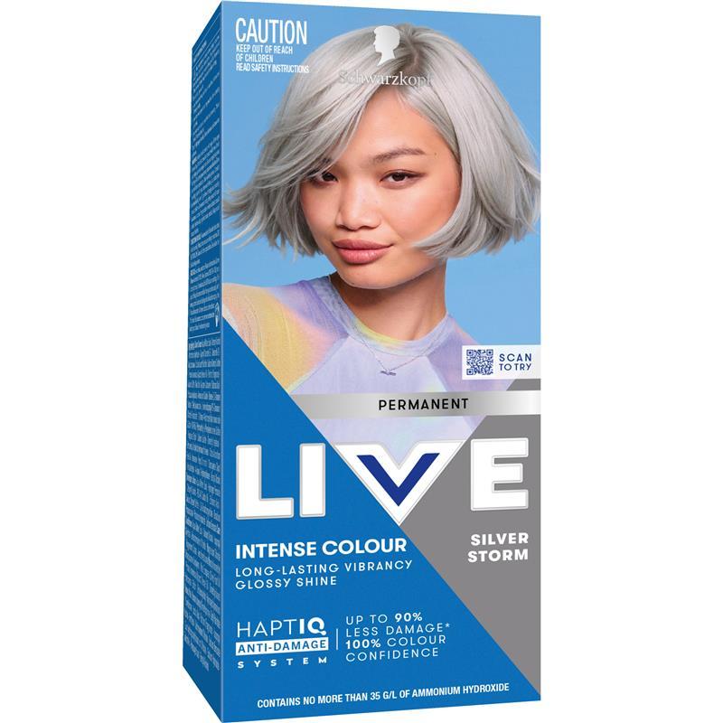 Schwarzkopf Live Colour Permanent Silver Storm