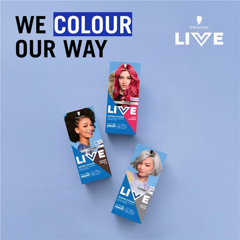 Schwarzkopf Live Colour Permanent 1.1 Blue Black