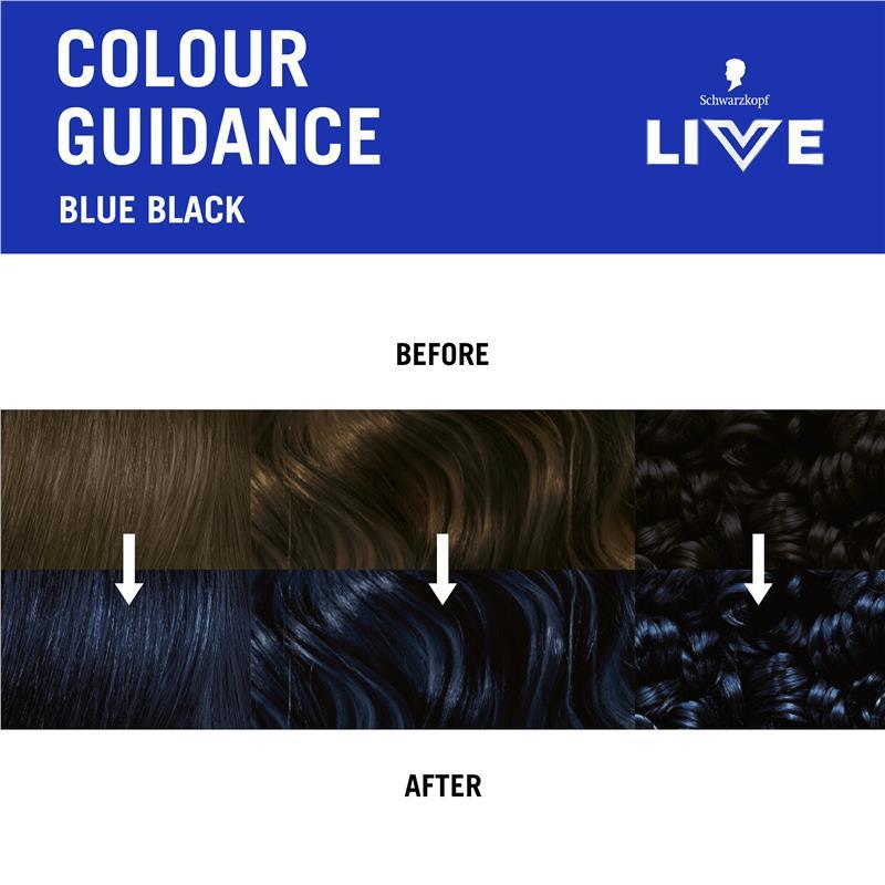 Schwarzkopf Live Colour Permanent 1.1 Blue Black