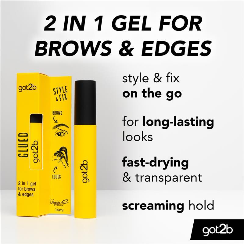 got2b glued 4 brows & edges 16ml