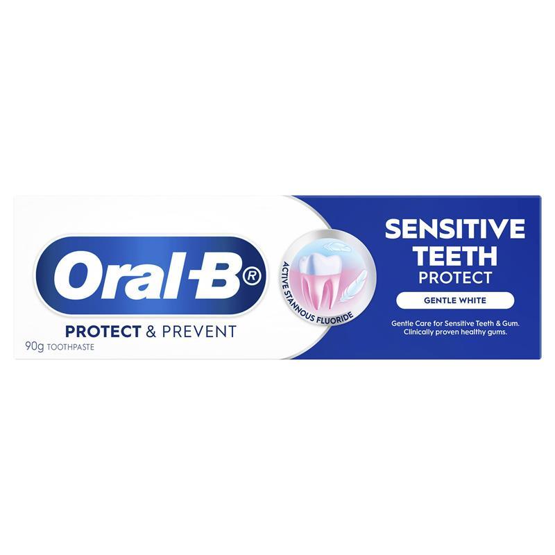 Oral B Toothpaste Sensitivity & Gum Gentle White 90g