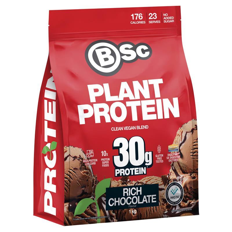 BSc Clean Plant Protein Rich Chocolate 1kg