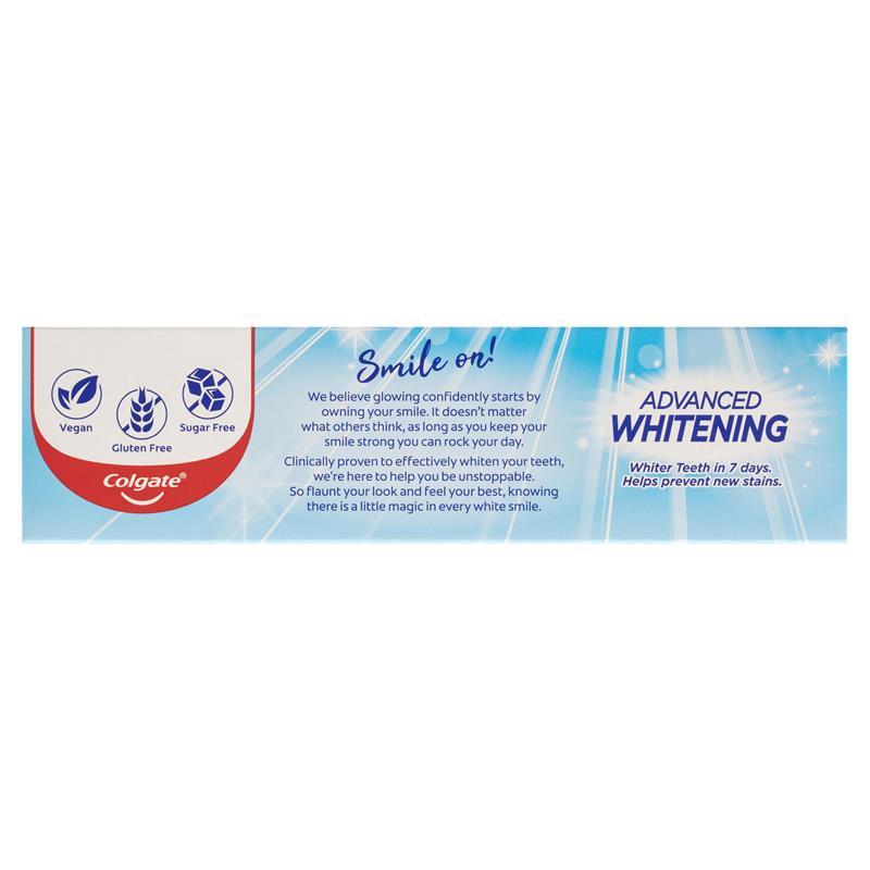 Colgate Toothpaste Advanced Whitening 115g