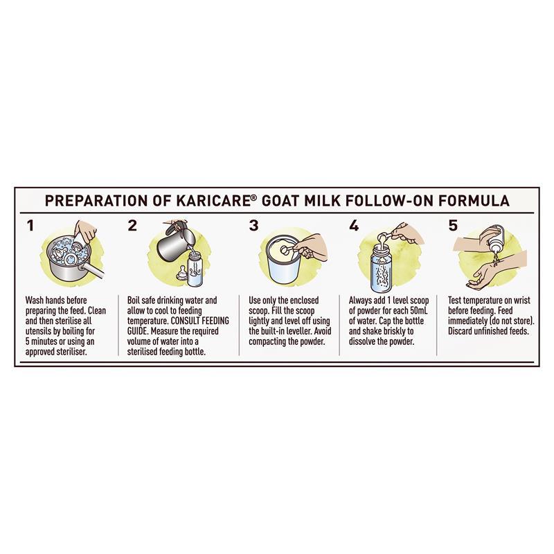 Karicare Goat Milk Stage 2 Follow On Formula 900g