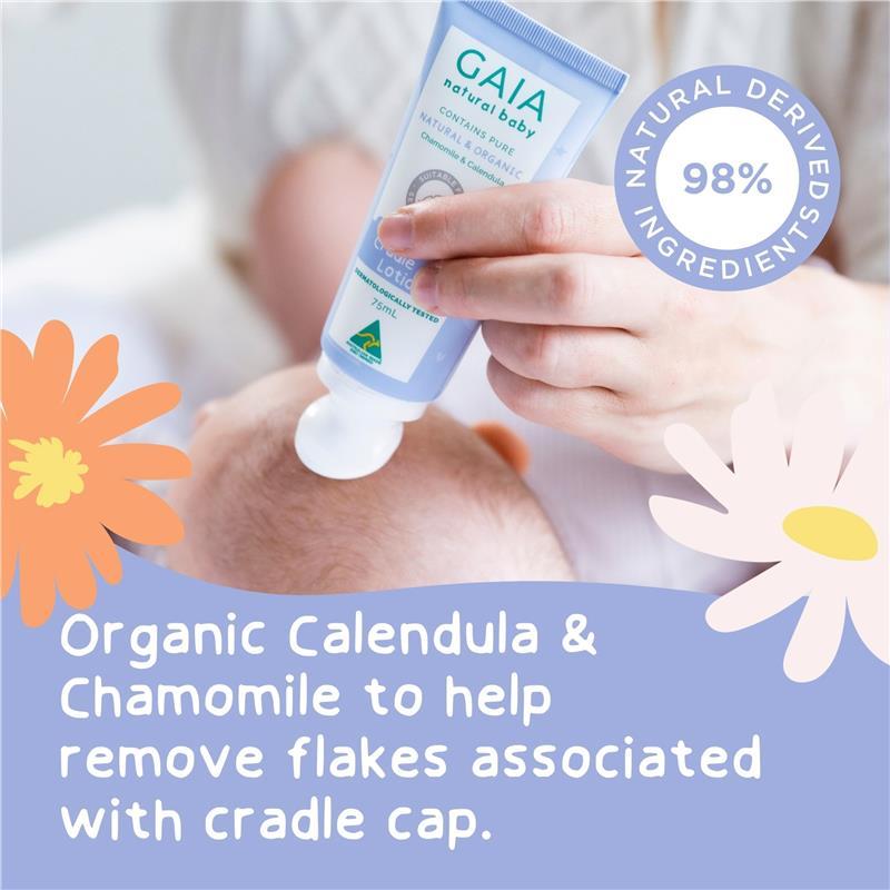 Gaia Natural Baby Cradle Cap 75ml