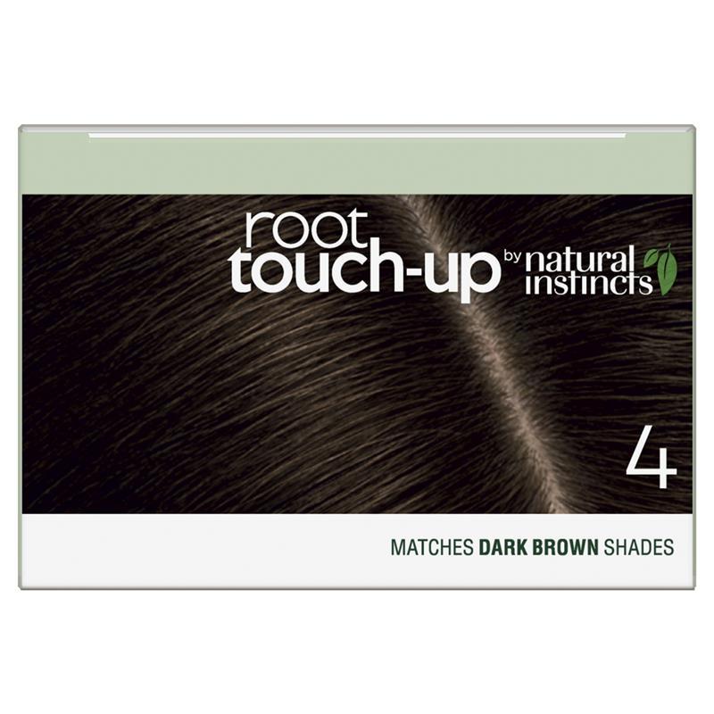 Clairol Root Touch Up Natural Instincts 4 Dark Brown Permanent Hair Colour