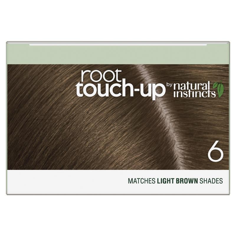 Clairol Root Touch Up Natural Instincts 6 Light Brown Permanent Hair Colour