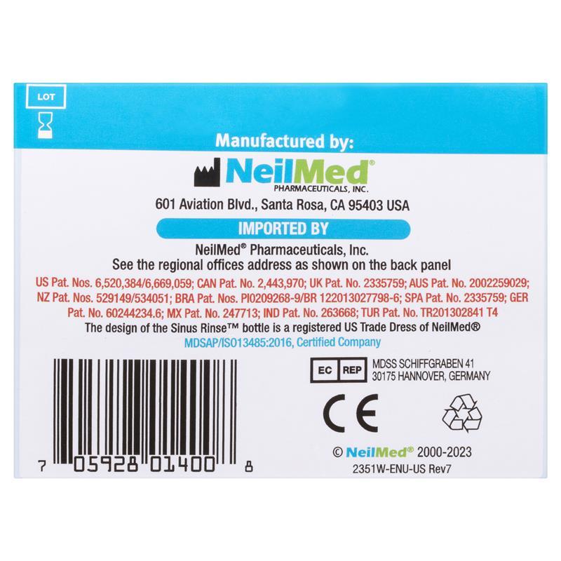 NeilMed Sinus Rinse Kids Starter Kit 30 Sachets