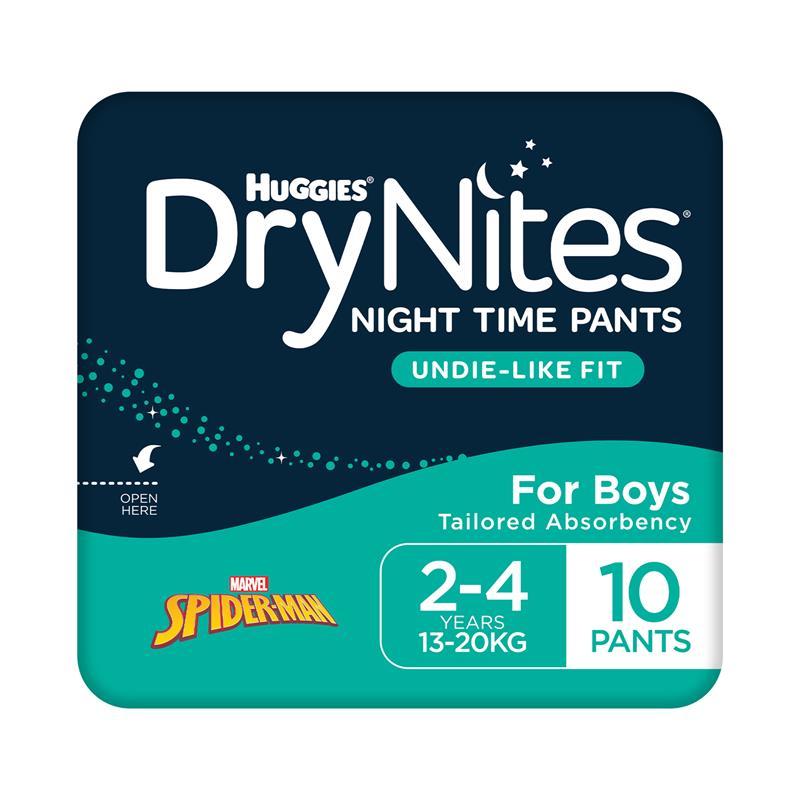 DryNites Night Pants Boy 2-4 Years (13-20kg) 10 Pack