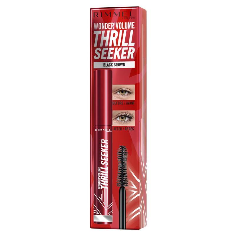 Rimmel Wonder Volume Thrill Seeker Mascara Black Brown 8ml