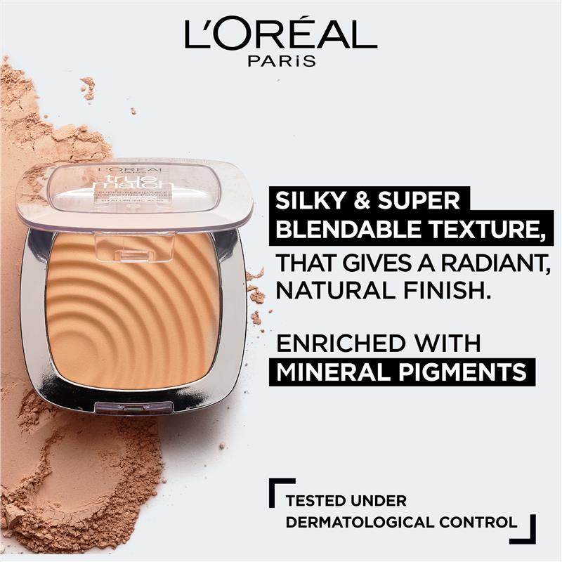 L'Oreal Paris True Match Super-Blendable Perfecting Cream Powder 8W Golden Cappuccino