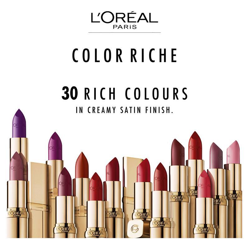 L'Oreal Paris Color Riche Classic Satin Lipstick 373 Magnetic Coral