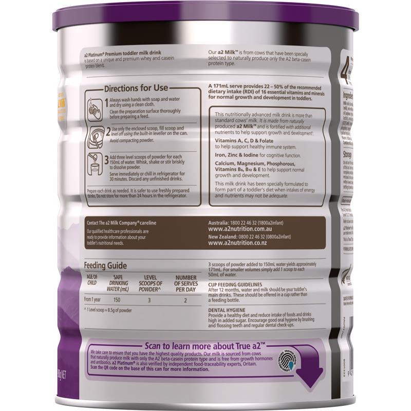 A2 Platinum Junior Milk Drink Stage 3 900g
