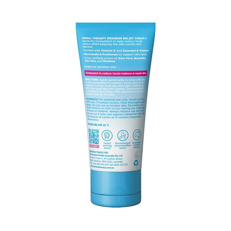 Dermal Therapy Redness Relief Cream 60g