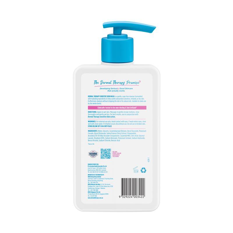 Buy Dermal Therapy Sensitive Skin Wash 1.1L online at Chemist Warehouse