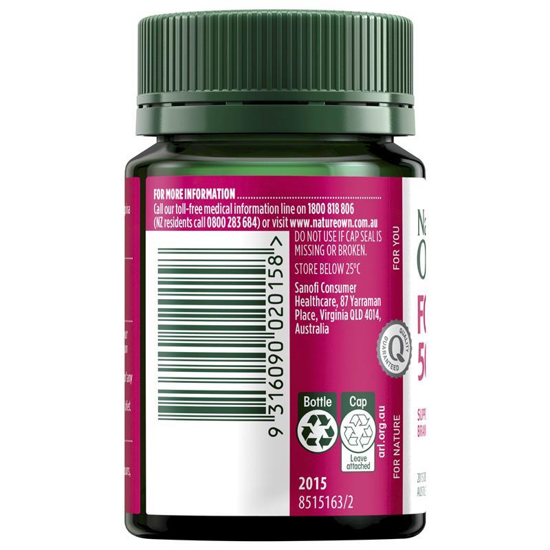 Nature's Own Folic Acid 500mcg 120 Tablets