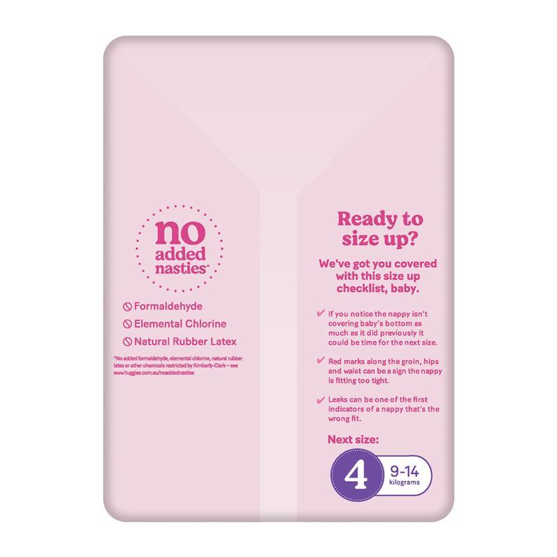 Huggies Ultra Dry Nappy Pants Girls Size 3 (6-12kg) 36 Pack