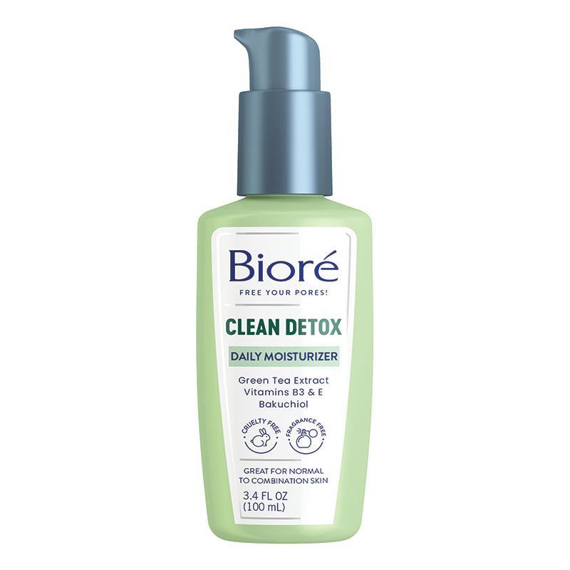 Biore Clean Detox Daily  Moisturiser 100ml