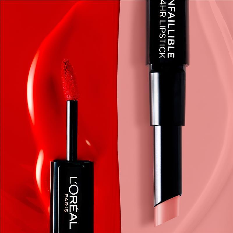 L'Oreal Paris Infallible 24H 2-Step Lipstick 501 Timeless Red