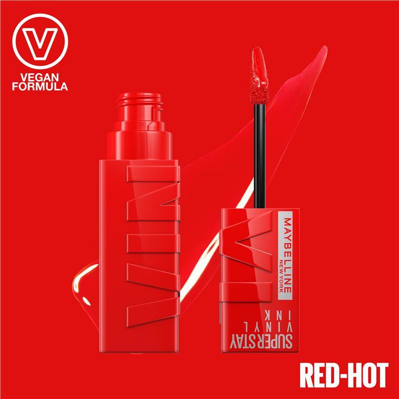 Maybelline Superstay Vinyl Ink Liquid Lip Colour 25 Red-Hot Nu Int