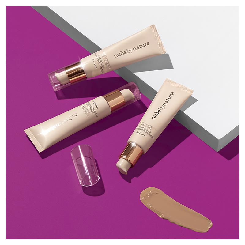 Nude by Nature Moisture Infusion Foundation 30ml N4 Silky Beige