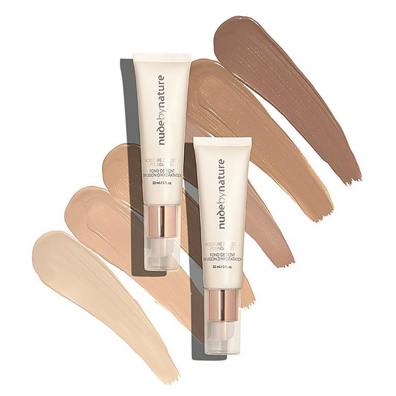 Nude by Nature Moisture Infusion Foundation 30ml N4 Silky Beige