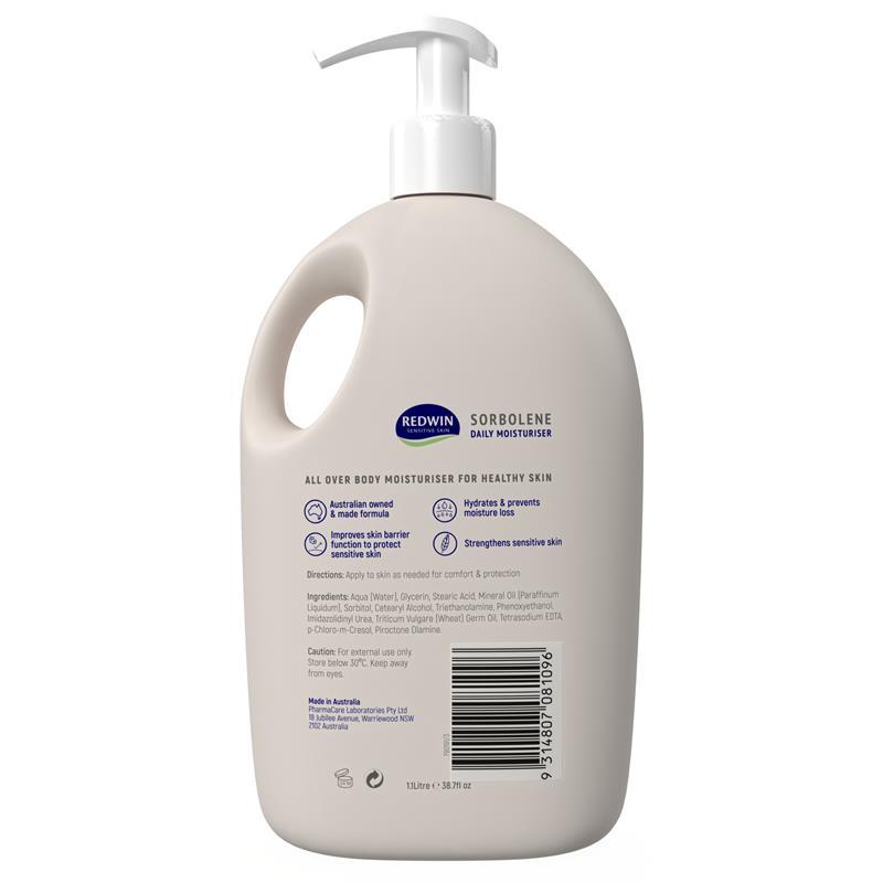Redwin Sorbolene Daily Moisturiser 1.1L