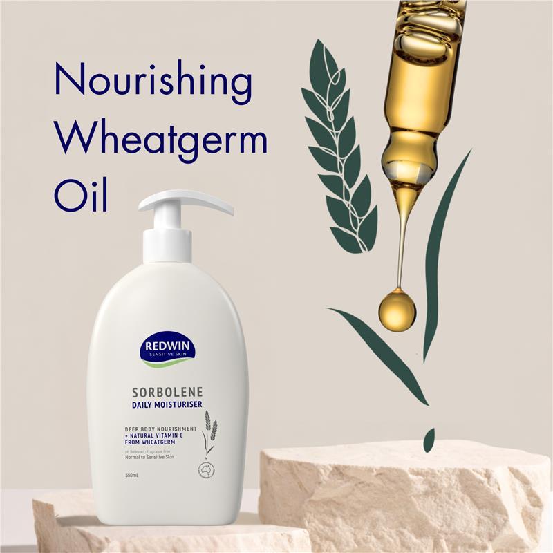 Redwin Sorbolene Daily Moisturiser  550ml
