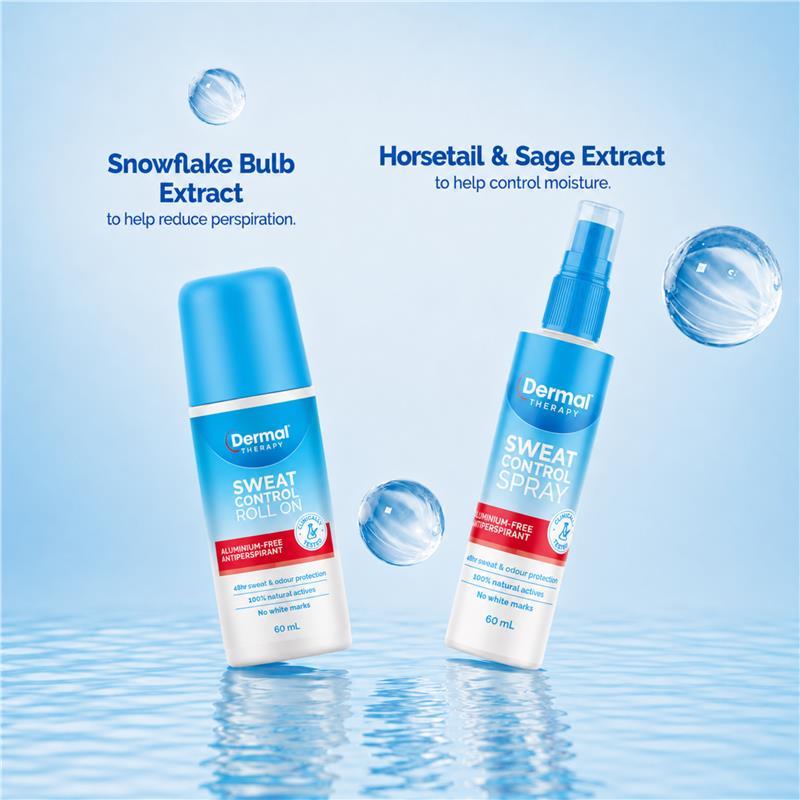 Dermal Therapy Sweat Control Spray 60ml