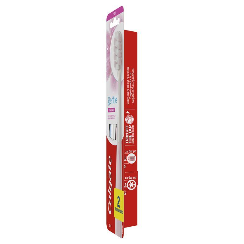 Colgate Toothbrush Gentle Gum Care Soft 2 Pack
