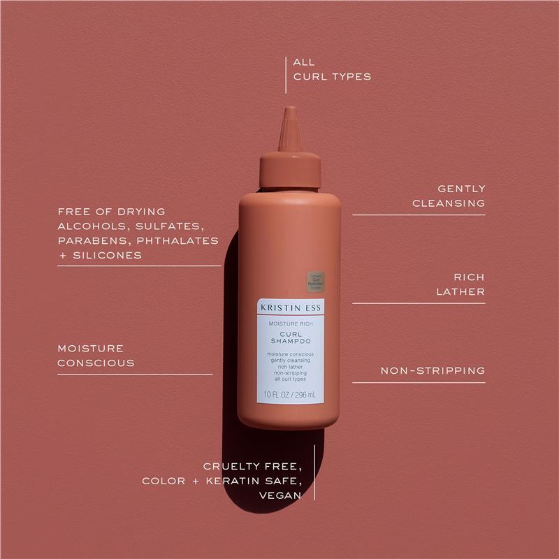 Kristin Ess Moisture Rich Curl Shampoo 296ml