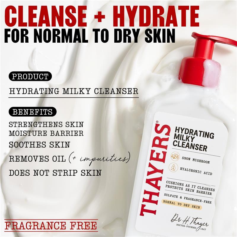 Thayers Hydrating Milky Cleanser 237ml 