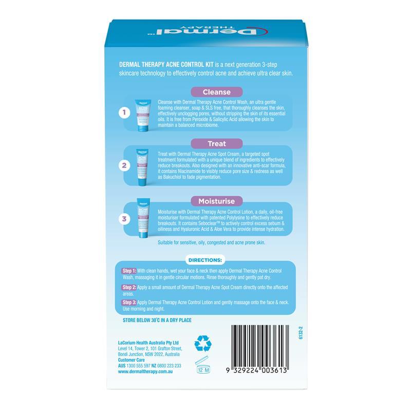 Dermal Therapy Acne Control Kit