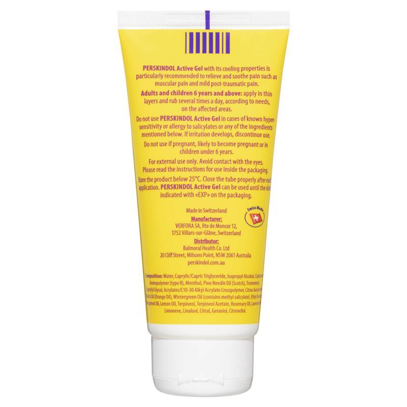 Perskindol Active Pain Relief Gel 100ml