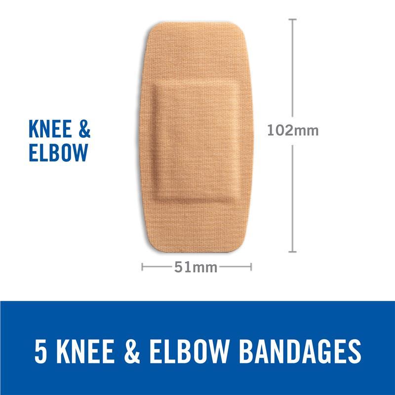 Nexcare Duo Knee & Elbow Bandages 5 Pack
