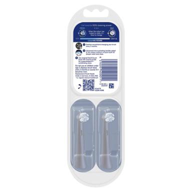 Buy Oral B Power Toothbrush iO Advanced Clean Refills Black 4 Pack ...