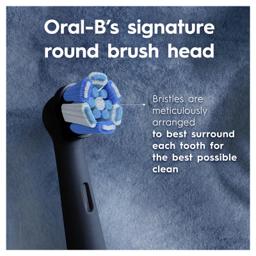 Buy Oral B Power Toothbrush iO Advanced Clean Refills Black 4 Pack ...