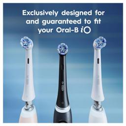 Buy Oral B Power Toothbrush iO Advanced Clean Refills Black 4 Pack ...