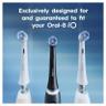Buy Oral B Power Toothbrush iO Advanced Clean Refills Black 4 Pack ...