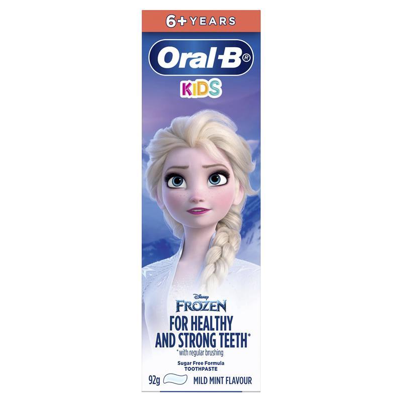 Buy Oral B Toothpaste Stages Frozen 6+ Years 92g online at Chemist ...