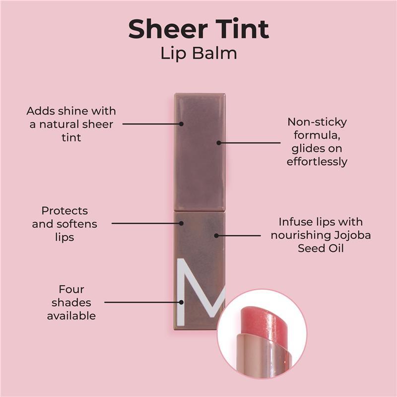 MCoBeauty Sheer Tint Lip Balm Passion